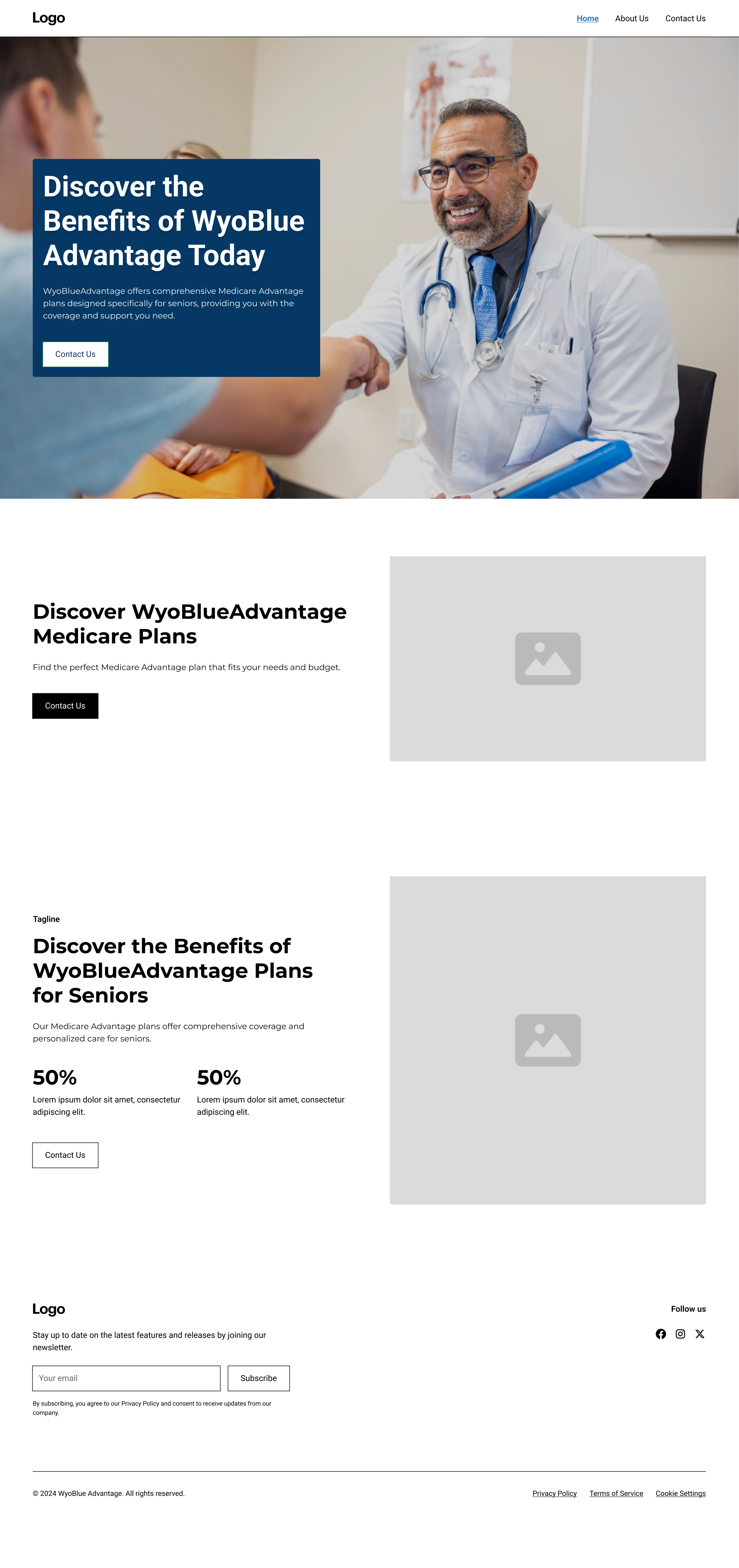 BCBSWY WyoBlue Advantage PPO Website workflow