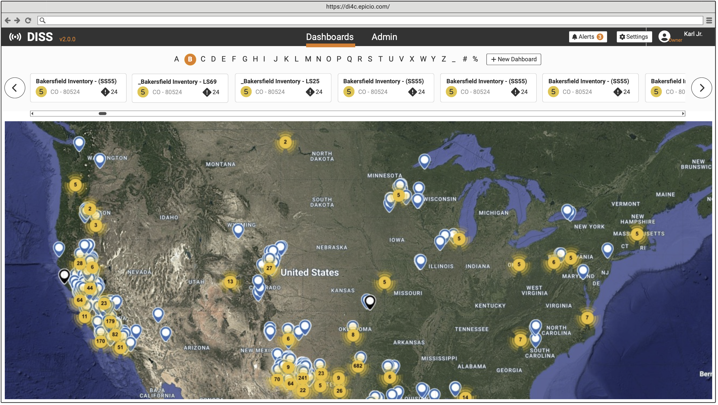 EPIC iO RemoteVision platform monitoring